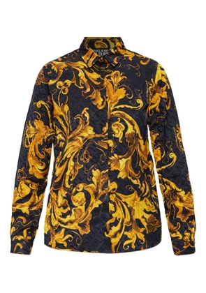 Versace Jeans Couture baroque-print shirt - Black