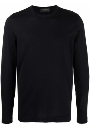 Dell'oglio crew-neck merino jumper - Blue
