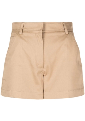 Valentino Garavani Rockstud high-waisted shorts - Neutrals