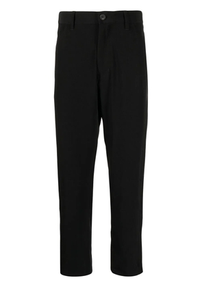 Yohji Yamamoto cropped-leg trousers - Black