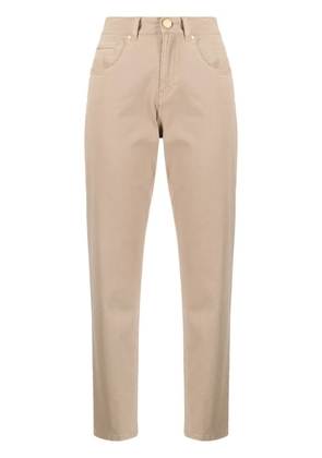 Lorena Antoniazzi mid-rise straight-leg jeans - Brown