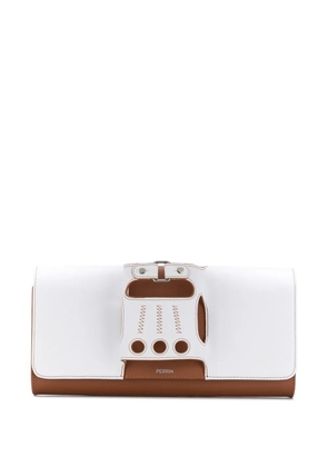 Perrin Paris Le Cabriolet clutch bag - White