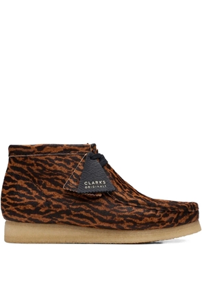 Clarks Originals Wallabee 'Tortoiseshell' boots - Brown