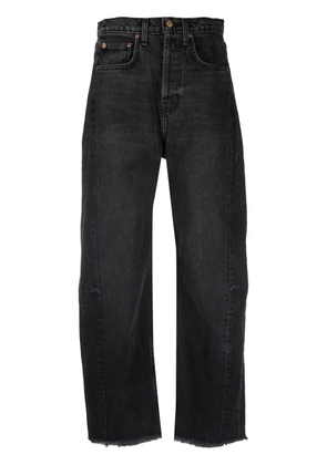 B SIDES Lasso wide-leg jeans - STIL BLACK