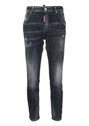 DSQUARED2 Cool Girl distressed slim-leg jeans - Grey
