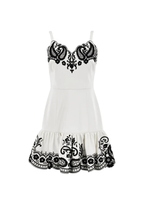 Christy Lynn Filipa mini dress - White