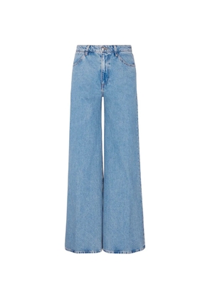 Sprwmn Grace wide-leg jeans - Blue