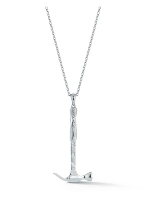 Mateo hammer pendant necklace - Silver