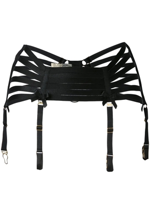 Bordelle webbed suspender - Black