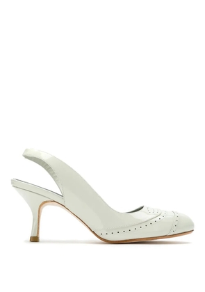 Sarah Chofakian leather pumps - White