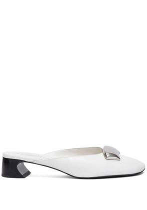 3.1 Phillip Lim ID 35mm leather mules - White