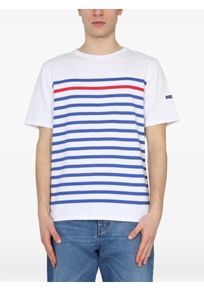 Saint James Naval striped T-shirt - White