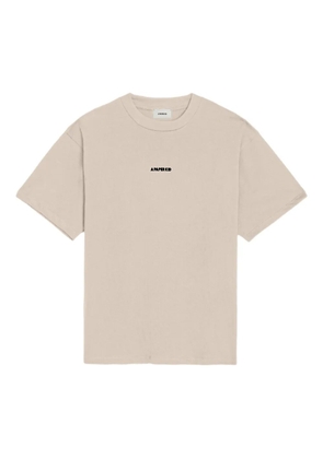 A Paper Kid logo-print T-shirt - Neutrals