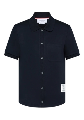 Thom Browne short-sleeved shirt - Blue
