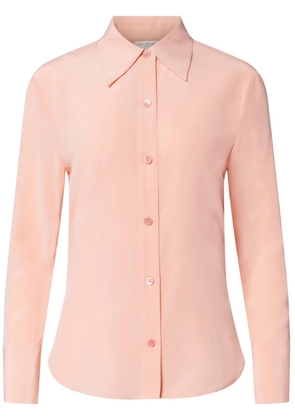 Equipment Leona button-up silk shirt - Pink