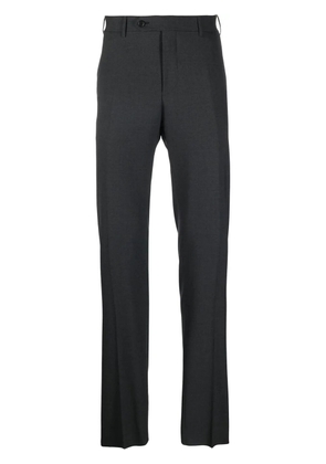 Canali straight-leg tailored trousers - Grey