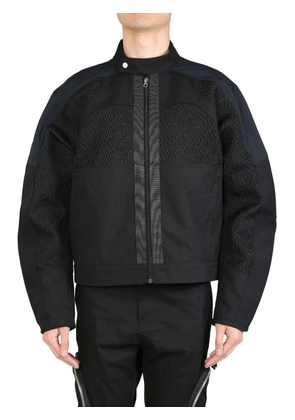 FFFPOSTALSERVICE motorcycle logo jacket - Black