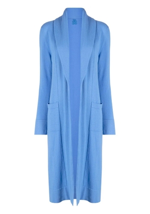 Teddy Cashmere Venzia open-front cashmere cardigan - Blue