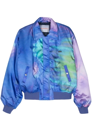 BLUEMARBLE tie-dye pattern padded jacket