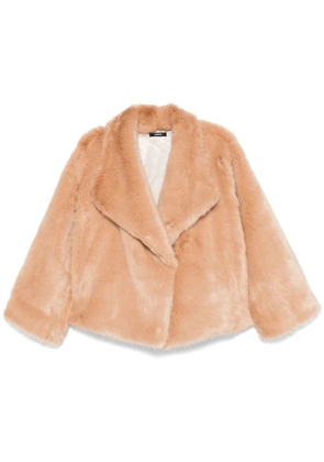 Amen faux-fur jacket - Neutrals