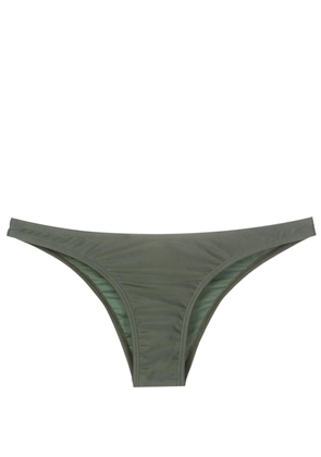 Lygia & Nanny Poipu gathered bikini bottoms - Green