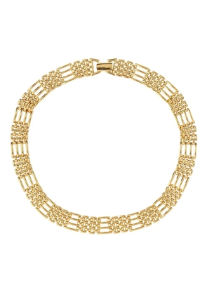 Susan Caplan Vintage 1980s Napier chain-link necklace - Gold