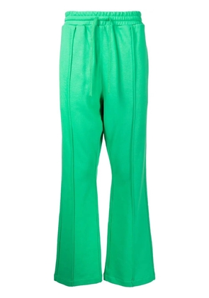 FIVE CM drawstring cotton track pants - Green