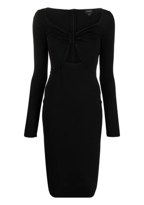 Giambattista Valli cut-out midi dress - Black