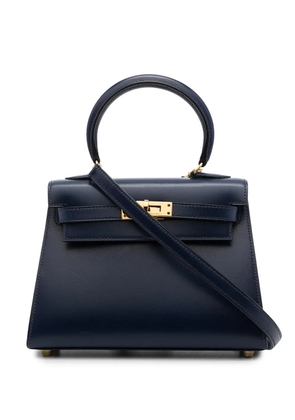 Hermès Pre-Owned 1995 Kelly Sellier 20 bag - Blue
