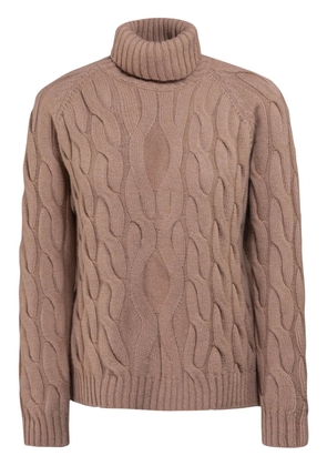 Moorer Dharma sweater - Brown