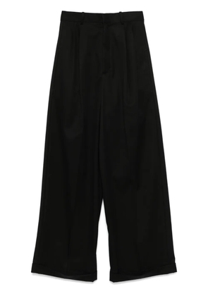 LOEWE pleated trousers - Black