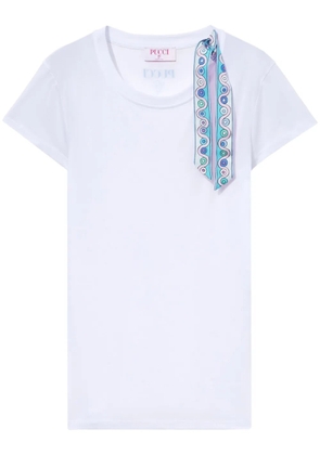 PUCCI Iride-print cotton T-shirt - White