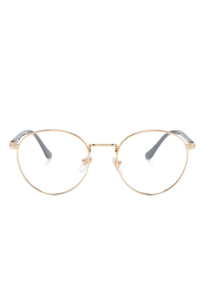 Persol round-frame glasses - Gold