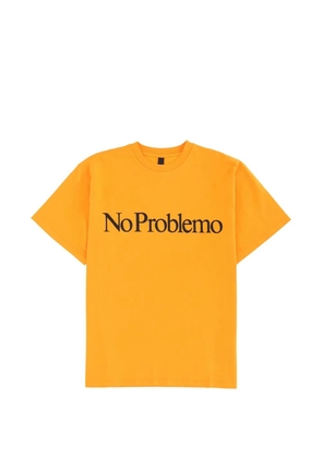 NO PROBLEMO logo T-shirt - Orange