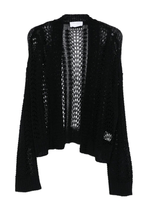 Daniele Fiesoli open-knit cardigan - Black