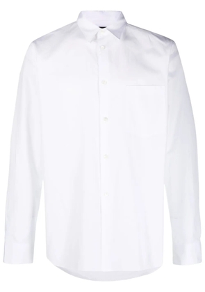 Comme des Garçons Homme Plus patch-pocket cotton shirt - White