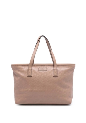 Gucci Pre-Owned 2016-2025 Medium Guccissima tote bag - Brown