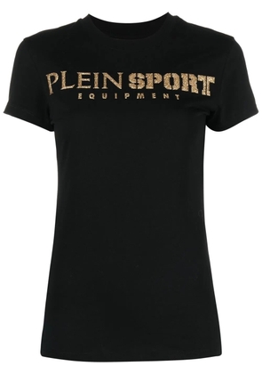 Plein Sport logo-print short-sleeve T-shirt - Black