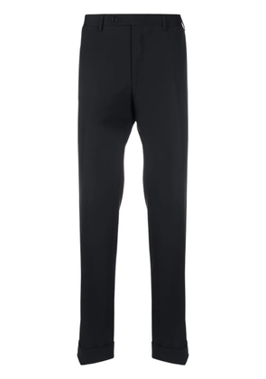 Canali straight-leg wool tailored trousers - Blue