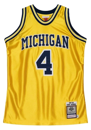 Mitchell & Ness 1991/92 Chris Webber Michigan Wolverines Swingman jersey - Yellow