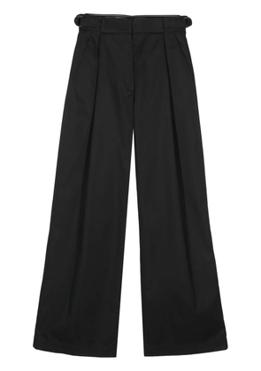 Emporio Armani high-waist palazzo pants - Blue