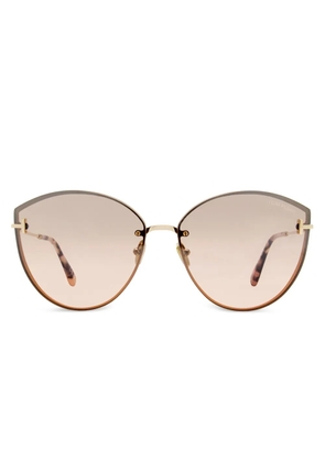 TOM FORD Eyewear Evangeline sunglasses - Gold