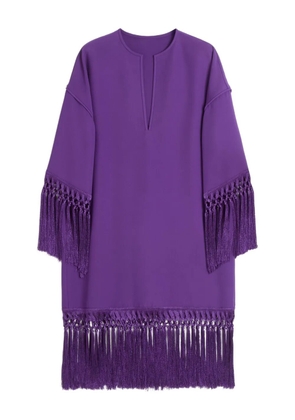 Valentino Garavani Cady Couture midi dress - Purple