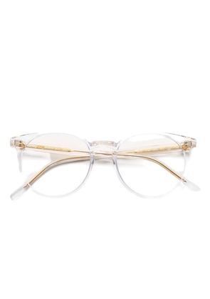 Kador Jane round-frame glasses - White