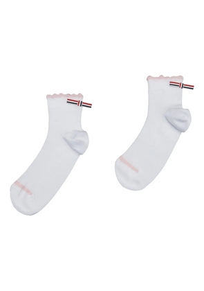 Thom Browne cotton socks - White