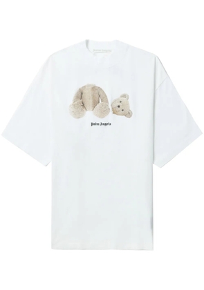 Palm Angels Broken Bear cotton T-shirt - White