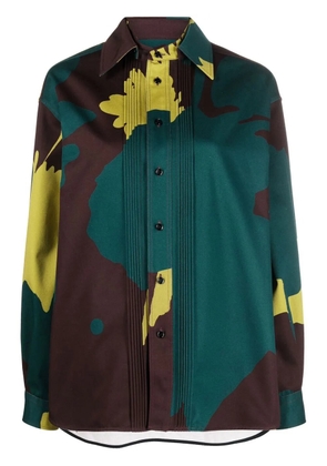 colville Dinner abstract-print shirt - Red