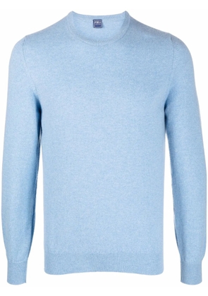 Fedeli fine cashmere jumper - Blue