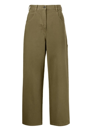 Nili Lotan high-waist wide-leg jeans - Green