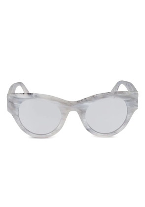 Off-White Eyewear round-frame sunglasses - Grey